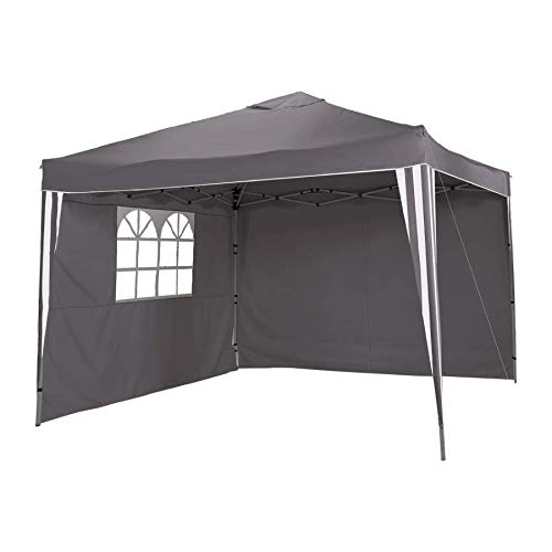 Buy DeFacto® Gazebo 3x3m Folding Gazebo Garden Tent Party Tent Foldable