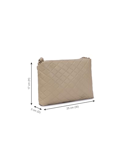 Image of Cross Body Sling Bag for Girls /Women| Leather Sling Bag|Women's Sling Bag | Crossbody Bag | Classic Sling Bag | Zipper closure and Adjustable Shoulder Straps