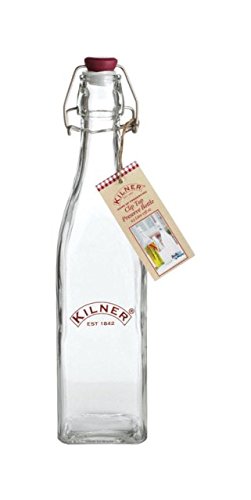 Kilner Storage Bottle - Clip Top - 550 mL - 12 pack
