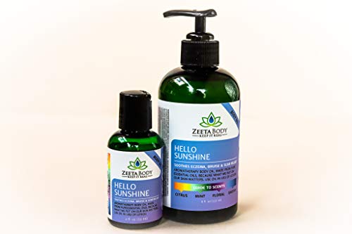 Hello Sunshine Body Oil by Zeeta 8oz
