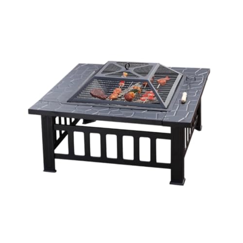 LZGG ���@�\BBQ�O�����e�[�u�� ? ���O�p�K�[�f���Ƌ�A�Y�΃q�[�^�[���t�@�C���[�s�b�g ? �p�e�B�I�Ƌ� (81*81*50cm,A)