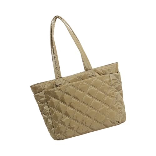 Sac à bandoulière matelassé pour femme de grande capacité