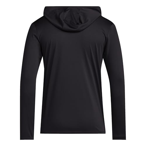 adidas Herren NCAA Designed for Training Lightweight Hoodie Sweatshirt, Schwarz/Team Collegiate Gold/Arizona State University, XS – Ansicht 3