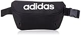 Correa de cintura ajustable adidas Daily WAISTBAG Sports Pouch, Unisex-Adult, Black/Black/White, NS