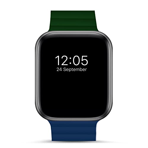 Image of GRIPP Reverser Premium Silicone Magnetic Watch Strap for 40mm /41mm /42mm, Watch Series 11 /10 /9 /8 /7 /6 /5 /4 /3 /2 /1, SE 3 /2 /1, Slim, Lightweight, Adjustable (Watch Not Included)