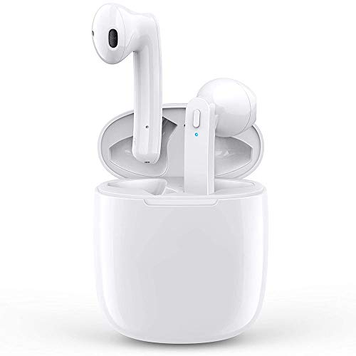 True Wireless Earbuds Waterproof Bluetooth 5.0, 24H Cyclic Play time TWS Headphones