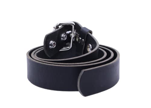 All American Leather Belt Without Buckle-Amish Handmade in USA-Heavy Duty Work Men's Leather Belt 1.50-Leather Belt No Buckle3