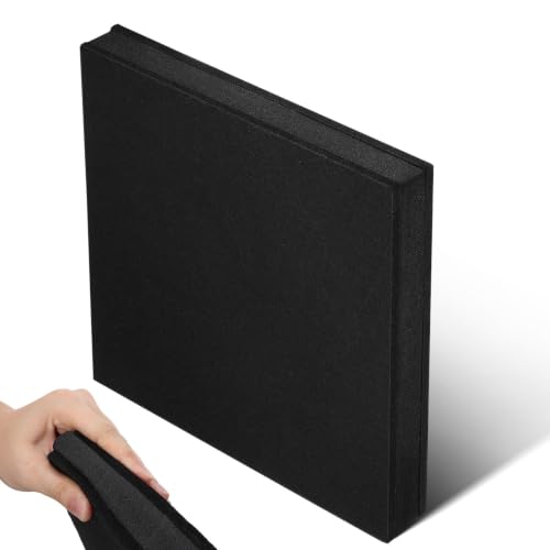 Almohadilla de Aislamiento Acústico para Reducción de Vibraciones en Baterías y Altavoces, Espuma Amortiguadora para Caminadoras y Máquinas de Coser - Instalación Adhesiva miniatura 1