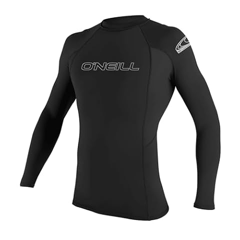 O'Neill Koszulki Rashguard z Długim Rękawem, Męski, Czarny XL