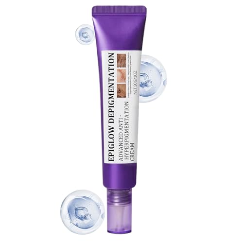 zjhukfmc Crema Iluminadora Facial,Hidratante Facial con Brillo Natural | 30g Gel Hidratante para Hiperpigmentación Piel Seca Cuidado Diario Mujer