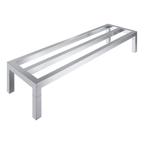 Regal Altair 48" x 14" | 8" Off The Floor Aluminum Dunnage Rack | 900 Lbs Capacity Cover