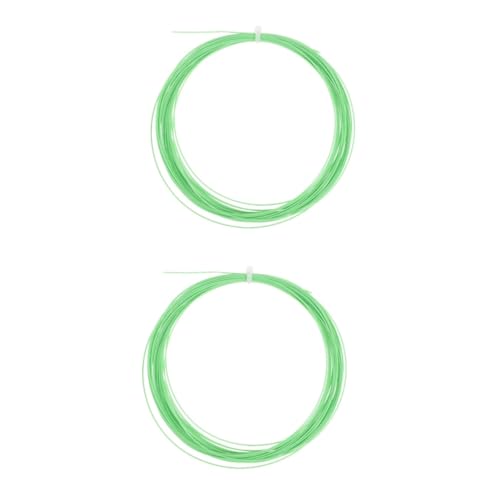 Garneck 1 Roll Badminton String Replacement Nylon Racket Thread for Beginners Durable and Easy to Install for Skill Improvement Training Sessions