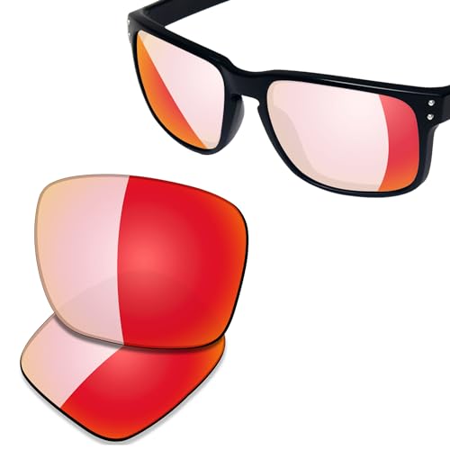 Image of SAUCER Premium Replacement Lenses for Oakley Holbrook OO9102 | UV400 Protection, Anti-Scratch, Precise Fit & Enhanced Clarity
