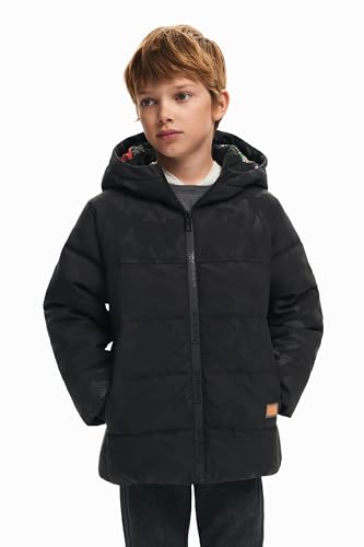 Manteau court rembourré Desigual pour garçon en tissu chaud