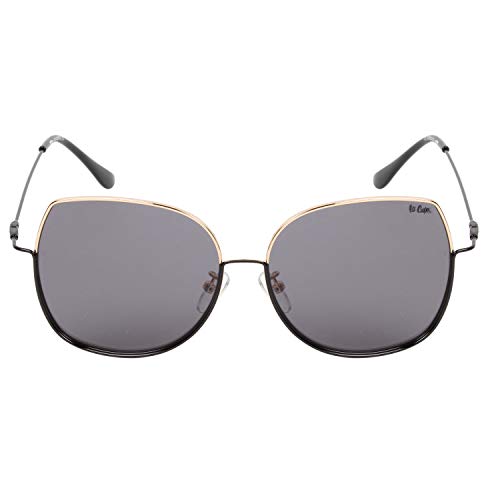 Image of Lee Cooper Gradient Aviator Unisex Sunglasses - (LC9000FOA C1 62|62|Grey Color Lens)