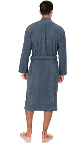 Mens Soft Cotton Terry Bathrobe