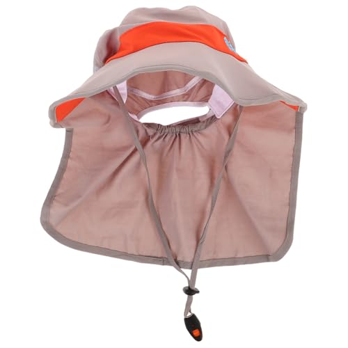 BESPORTBLE Adjustable Wide Brim UV Protection Bucket Cap for Lightweight Breathable Beach Hat for Boys Grey