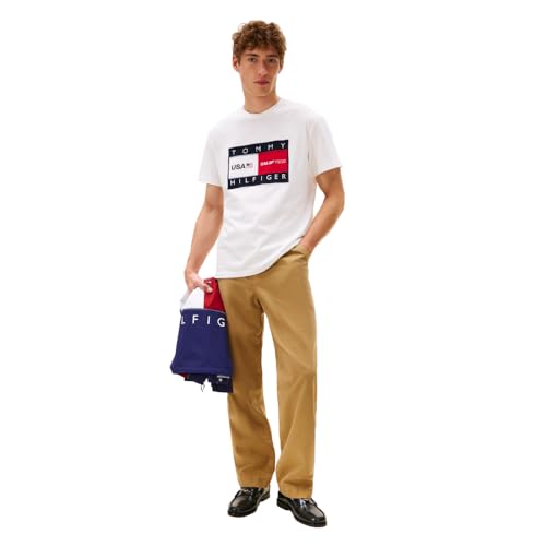 Tommy Hilfiger Men's Tommy X U.S. Sail GP Team Graphic Crew Neck T-Shirt3