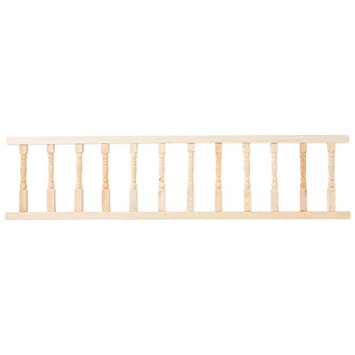 Mini Dollhouse Ledstång Möbel för Dockhus 1:12 Tillbehör Miniatyrstorlek Enkel Portabilitet