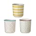 Produktbild Bloomingville Charmantes Eierbecher-Set Patrizia  Pastelltöne in Rosa, Grün & Gelb, 3er-Set aus Keramik