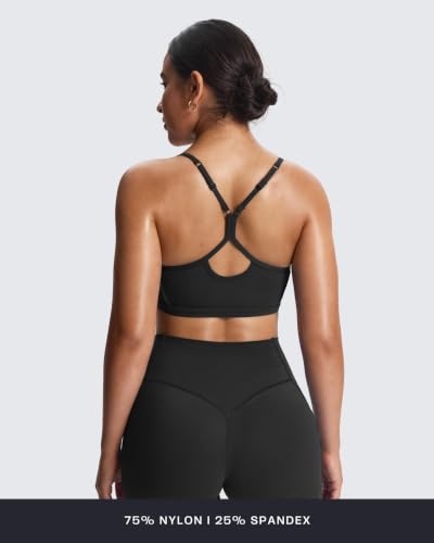 Image of Aoxjox Women's Workout Sports Bras Fitness Training Gym Lexi Lined Bra Yoga Crop Tank