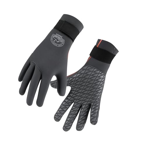 Guantes ZONE3 Na25uafsg104 Unisex Adulto con aislamiento de 3mm y máxima flexibilidad elástica