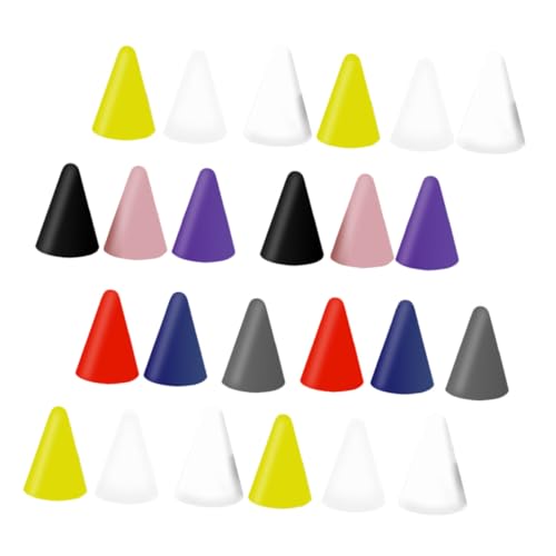 OFFSCH 45 piezas Unidades Tapas de Silicona para Lápiz Táctil Cubiertas Antideslizantes para Apple Pencil y Generación Protectores de Punta Accesorios Prácticos para Stylus