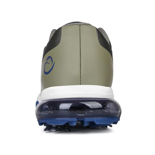 Image of THESTRON New Men Golf Shoes 8 Spikes Professional Outdoor Golf Sport Sneaker for Men