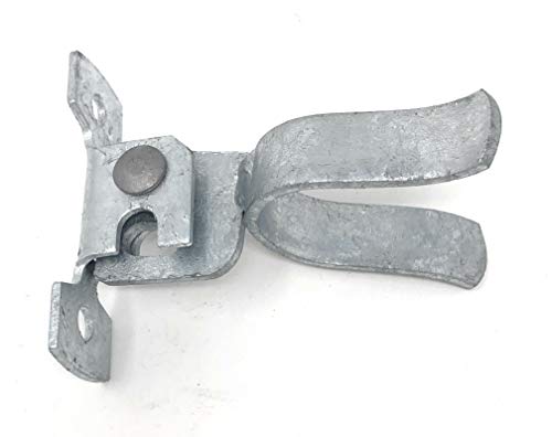 Gate Fork Latch - 1-3/8" Fork, Wall Mount - Chain link Fence gate