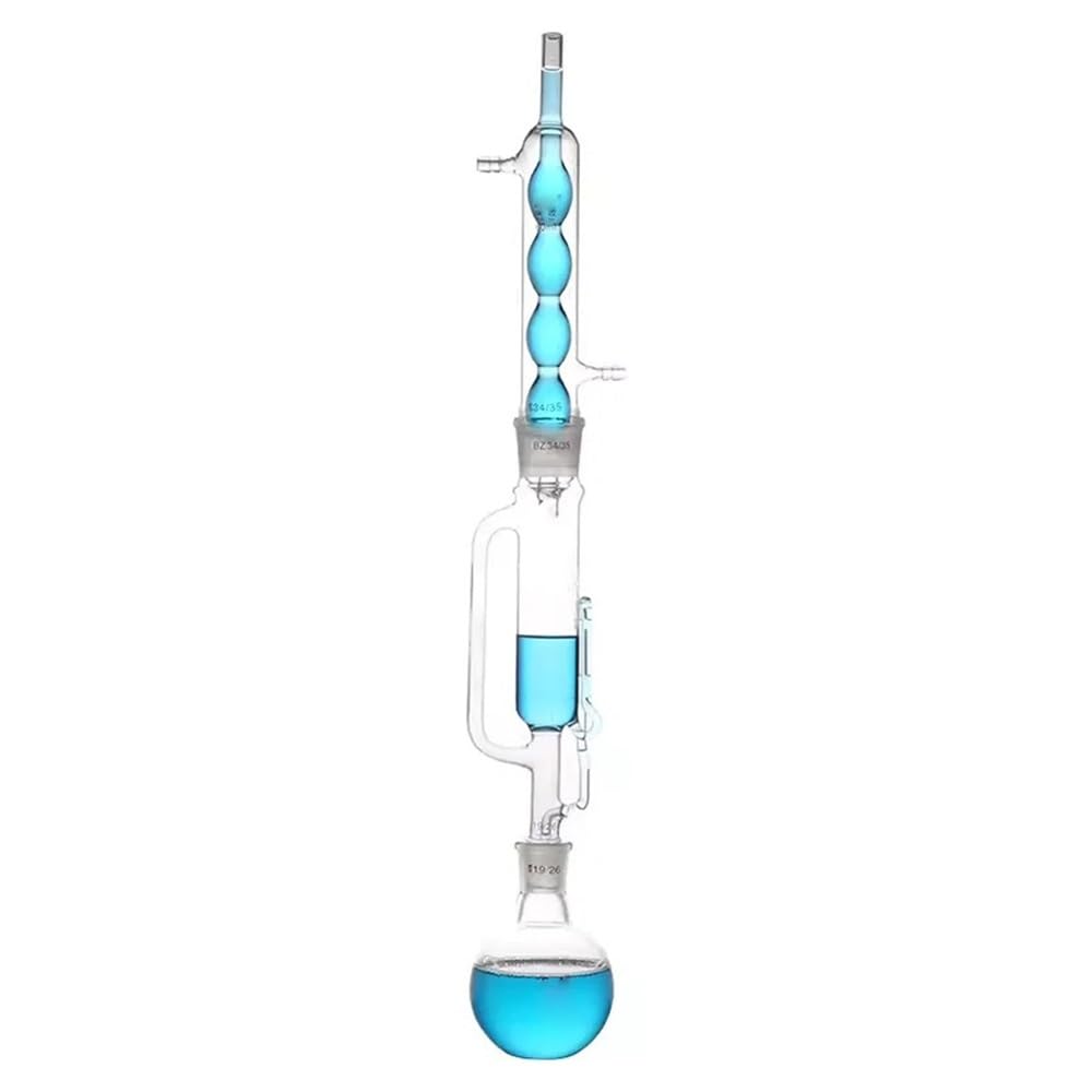 Laborglaswaren Glaskugel-Extraktorgerät Filterrohr-Extraktor 60 ml 150 ml 250 ml 500 ml 1000 ml(5000ml B)