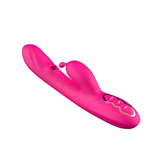 LOVEZ Sụččîôņådør de Clítøríș Vībrǎdør, Vībradór Consóladórés, Vibrạdórés Clítøríș para Mujer Vibrạdór de Puntó Ġ, șęxø Màsajềadộr, para Mujeres y Parejas Grandes USB Recargablerosa roja