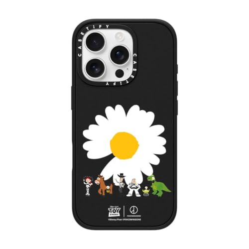 CASETiFY �C���p�N�g iPhone 16 Pro �P�[�X [TOY STORY | PEACEMINUSONE Co-lab/MagSafe�Ή�/���^ �y��/�ϏՌ�] - THE FIRST FAN Symbol Case - �}�b�g�u���b�N