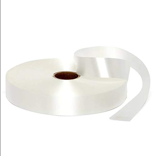 White Plastic Ribbons 3/4" X 250 Yards