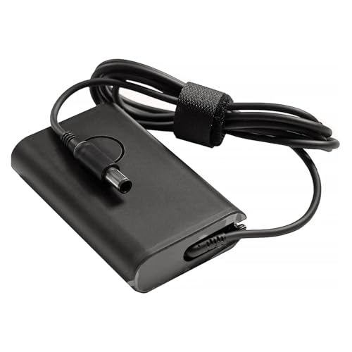 Adaptador de CA 19.5V para ordenador portátil con fuente de alimentación de 65W y clavija gruesa