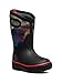 Bogs Classic II-Warped Stripes (Toddler/Little Big Kid) Rain Boot, Black Multi, 1 US Unisex