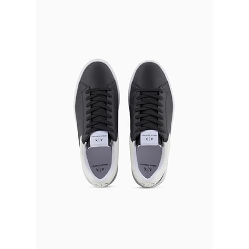 Image of Armani Exchange Men's London Classic Solid Sneakers