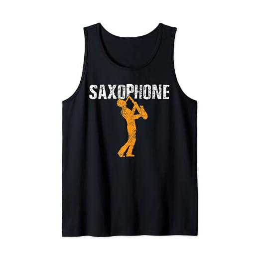 Saxophone Jazz Musician Gift Baritone Musical Tank Top