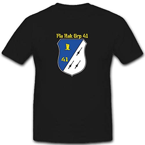 T-Shirt Noir Armée Fédérale Flarakgrp 41 Style Décontracté