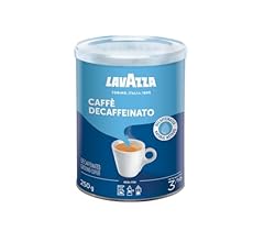 Lavazza, Caffè Decaffeinato, Café Molido Natural Descafeinado, para Cafetera Italiana, de Filtro y Francesa, Notas Aromátic…
