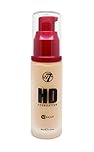 W7 HD 12 HR Liquid Foundation, Pump - Buff, 30ml/1.01fl oz by W7