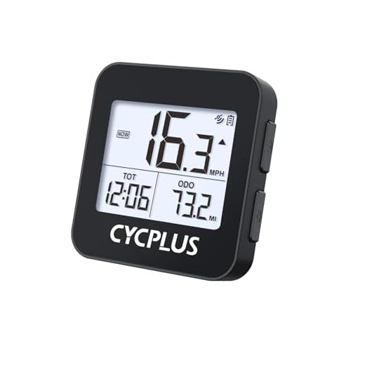CYCPLUS GPS Fahrradcomputer Drahtlose Fahrradtacho Radcomputer IPX6 Wasserdichter Kilometerzähler GPS-Tachometer Radfahren G1(Neu Aufgerüstet)