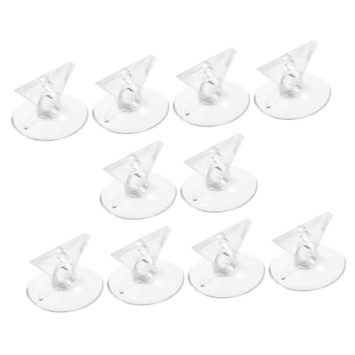 Housoutil 10 Stück Saugnapf Lampenwechsler aus Kunststoff zum Entfernen von Gu10 Glühbirnen Zuverlässiges Werkzeug für Einfachen Lampenausbau im Haushalt