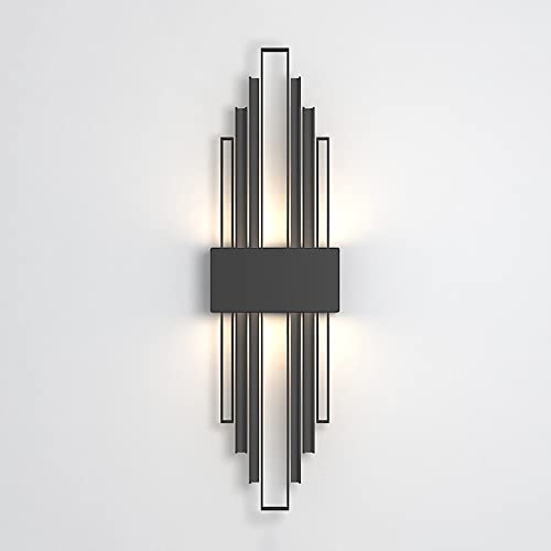 WGFJKI Lámpara de cabecera geométrica de Pared geométrica de Pared de Pared de Metal led, Accesorio de iluminación de Pared de decoración de la Sala de Estar, lámparas de Pared de Fondo de televisión