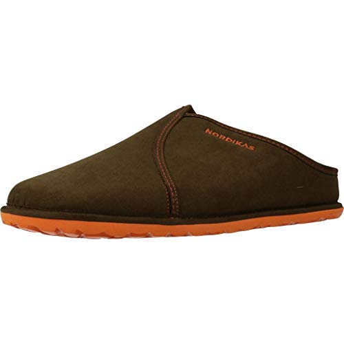 Nordikas Zapatillas Casa 1285 para Hombre Verde 43 EU