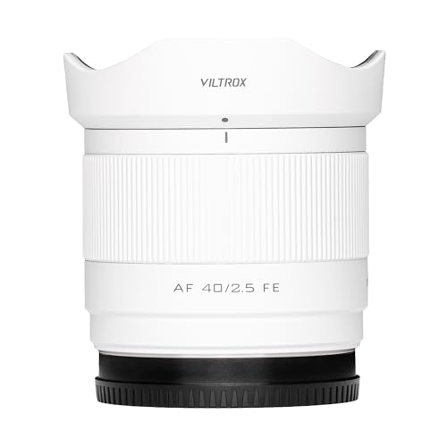 Viltrox AF 40mm f2.5 FE Focale fixe compacte Sony Alpha A7CII ZV-E10II a6400