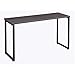 Hirsh Industries Inc Open Plan Standing Height Desk, Charcoal Top with Black Legs, 48" W x 24" D x 40" H