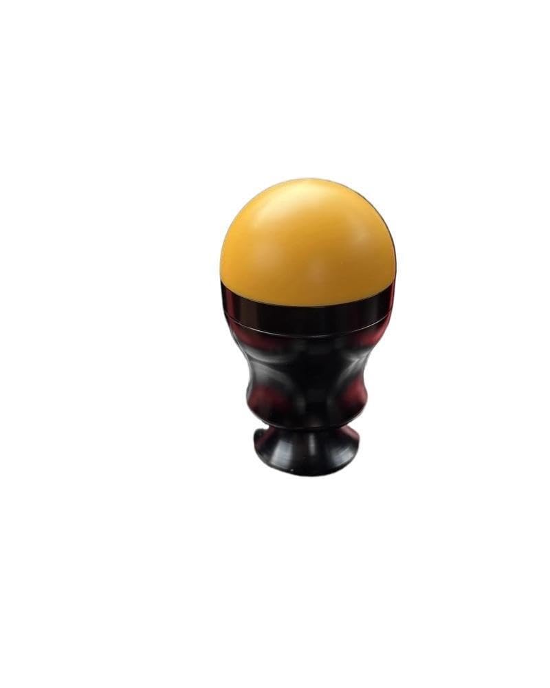 SXQPOCAR Aluminum Mnanual Gear Shift Knob for Ford Fiesta for Focus Shift Lever Head(Yellow)