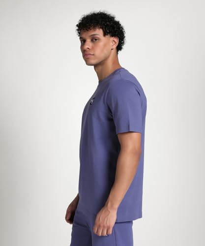 Image of Puma Men Cotton Solid Regular Fit Tees