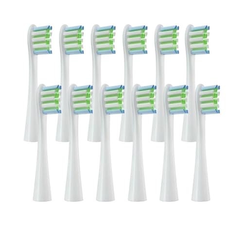 5/12 �̃u���V�w�b�h�����\�AOclean X/X PRO/Z1/F1/One/Air 2/SE �\�t�g�щ��g�u���V���t�B���m�Y���ɑΉ�(12White)