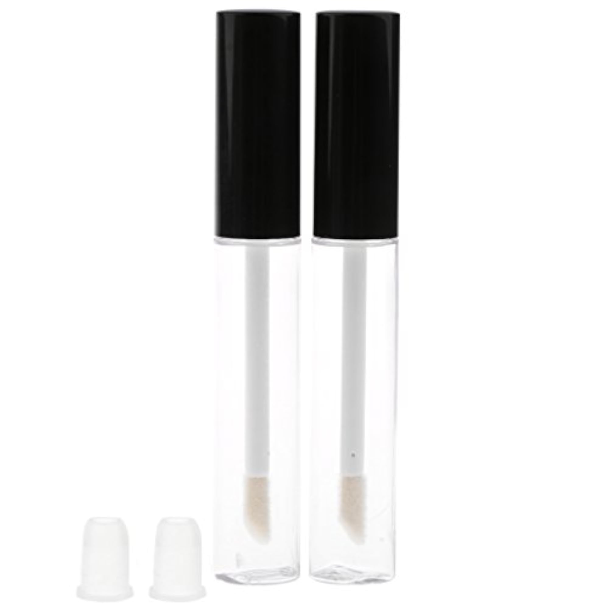 2Pcs 10Ml DIY Empty Lip Gloss Tube, Cosmetic Container